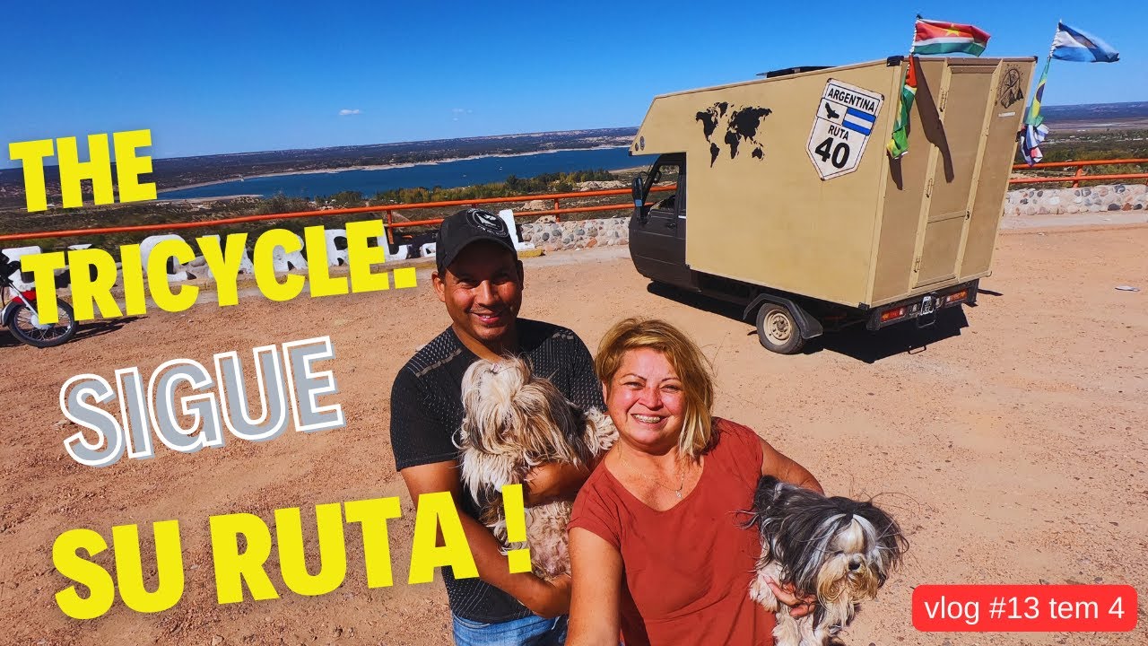EL TRICICLO VIAJERO SE PREPARA PARA SEGUIR RUTA - LIMPIEZA ,LOCRO -RUTA AL CARRIZAL MENDOZA vlog #13