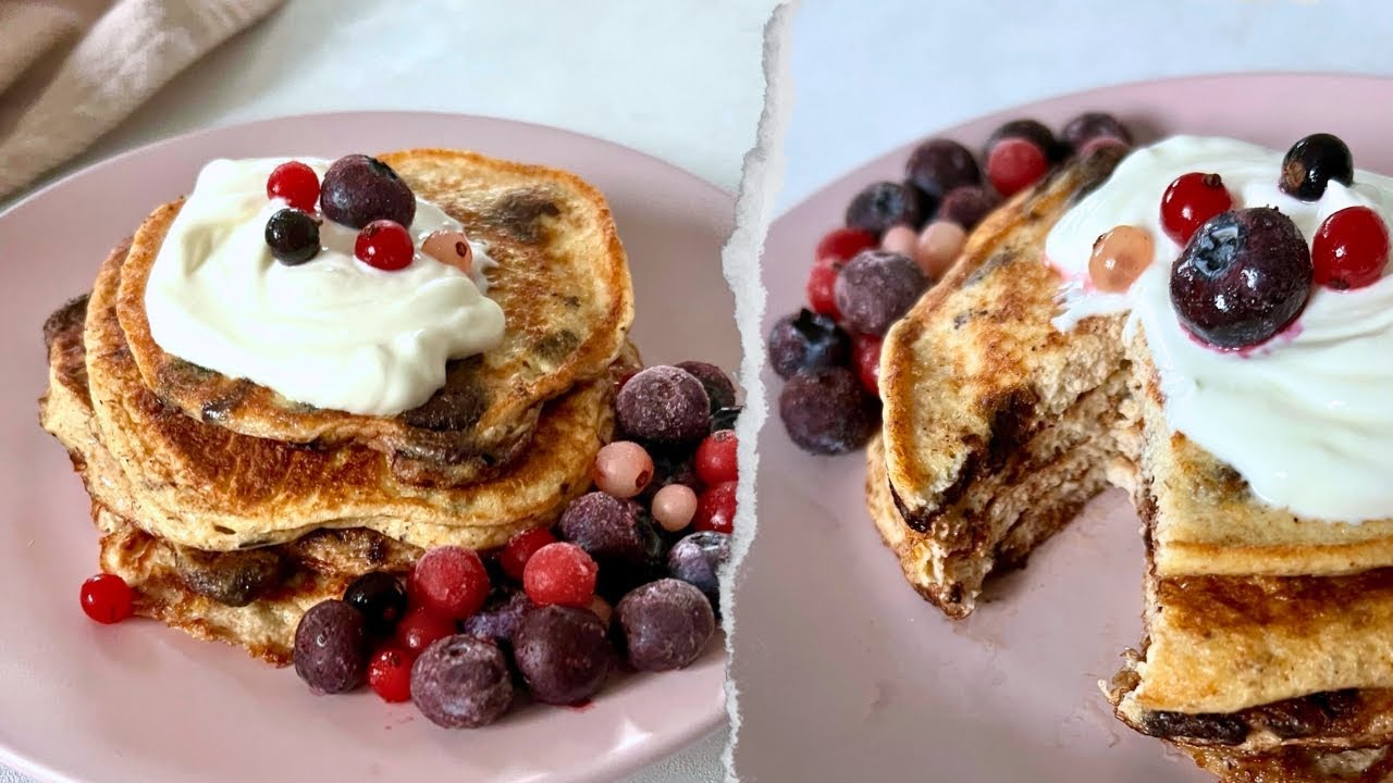 Puszyste placuszki czekoladowe BEZ mąki &mdash; szybkie i proste! 🍫🥞 | Keto / Low Carb