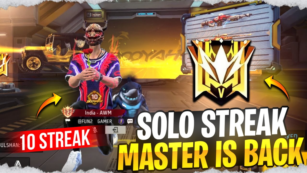 Road To Grandmaster Season 34 || Solo Grandmaster Streak Maker Is Back || Ep-26