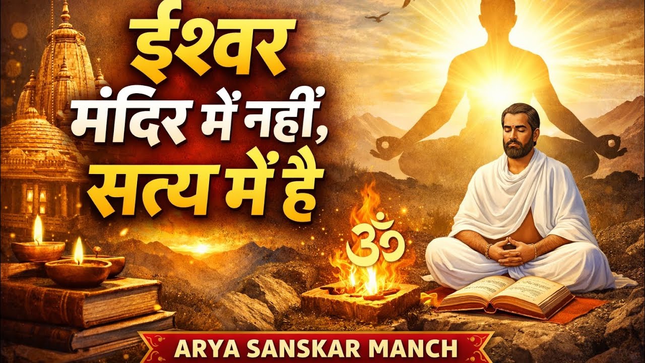 ईश्वर मंदिर में नहीं, कर्म में है | Arya Samaj Original Bhajan #aryasamaj #bhajan #music 