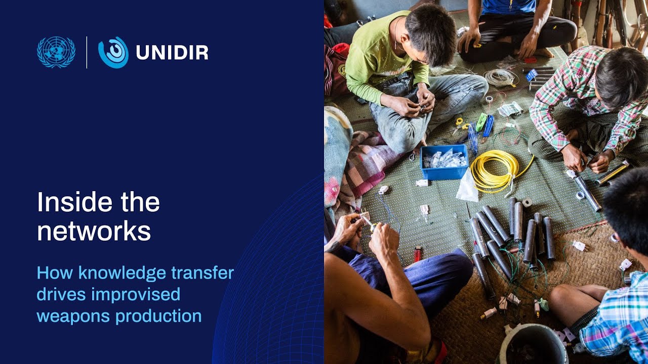 Inside the networks: How knowledge transfer drives improvised weapons production