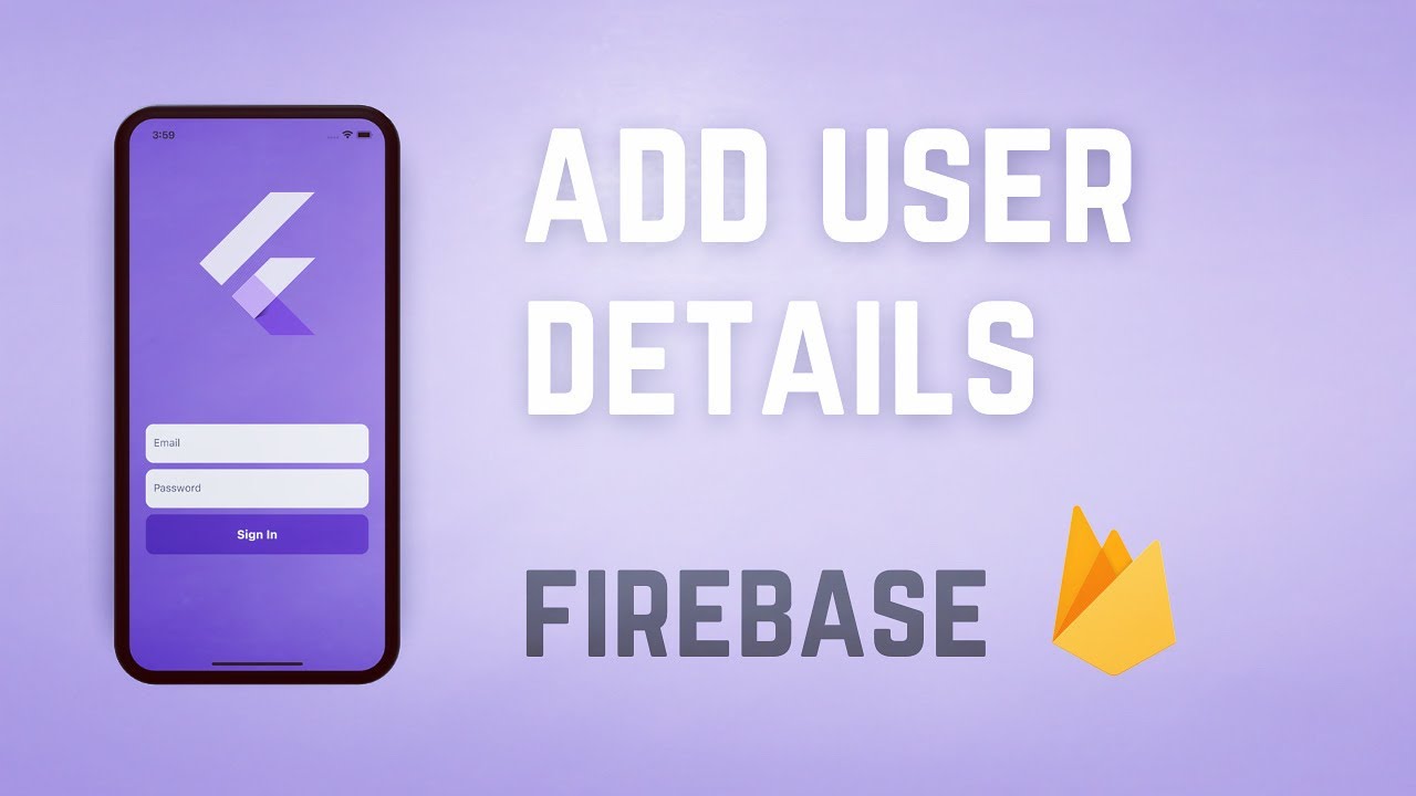 (CRUD)📱Create & Store User Data &bull; Firebase x Flutter Tutorial ♡