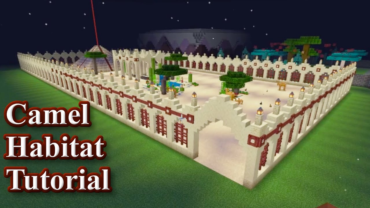 Minecraft Camel Zoo Build Guide & Download