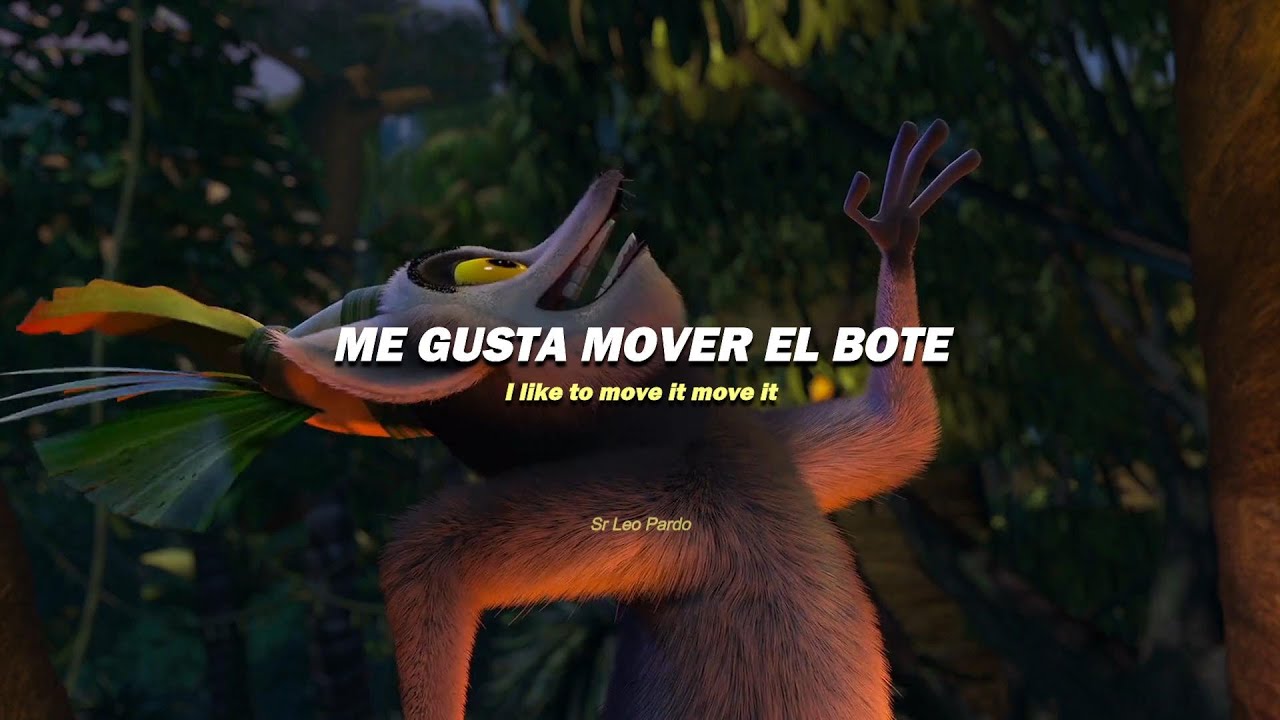Sacha Baron Cohen - I Like To Move It // MADAGASCAR // Subtitulado Español + Lyrics
