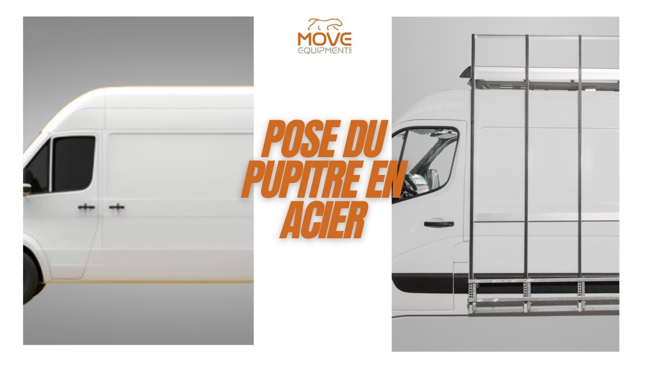 Move Equipment - Pose du pupitre en acier
