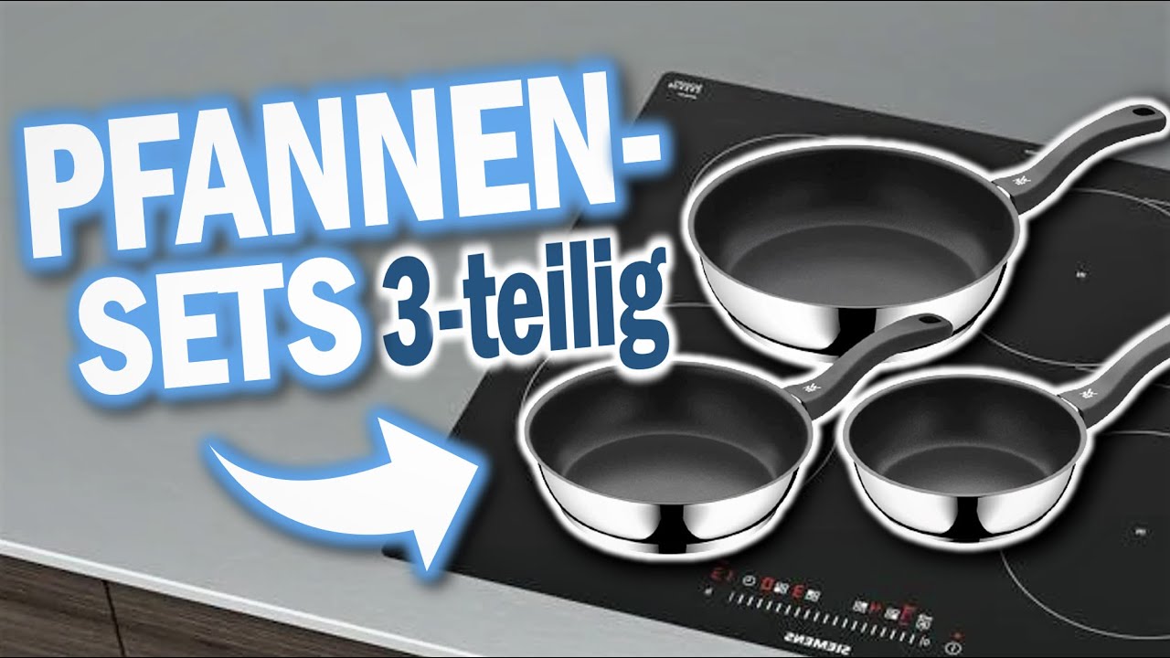 Beste PFANNEN SETS 2026 (3-teilig) | Top 3 Pfannensets im Vergleich