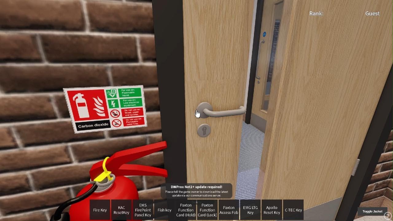 Doing a weekly fire alarm test in Fire Alarm Testing Demo (Uk) test 1