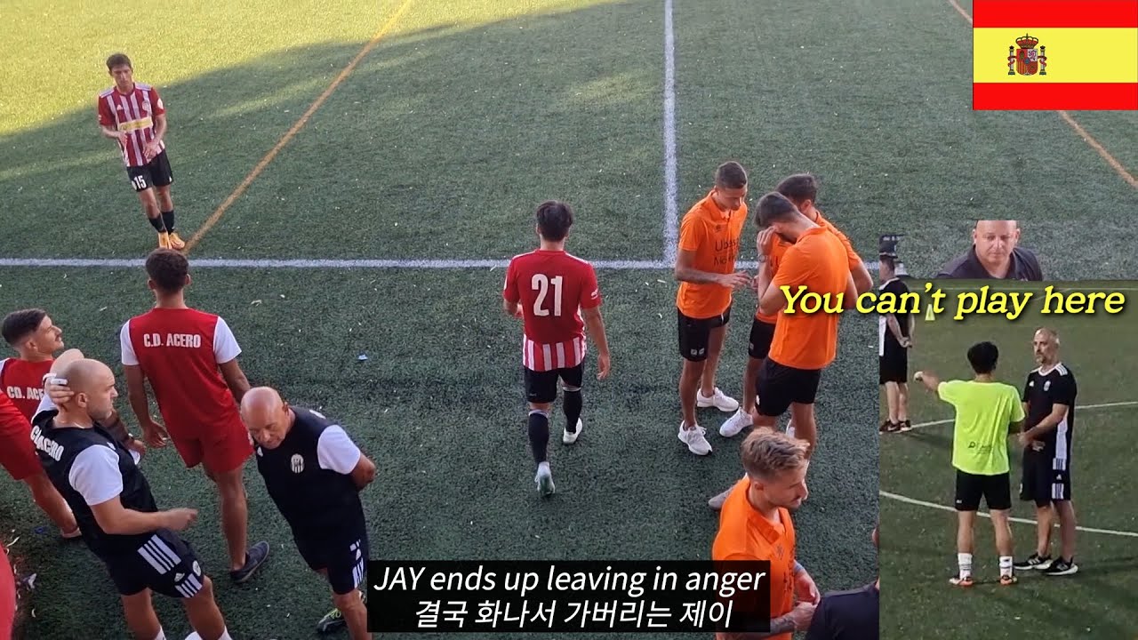 I was abandoned by Spain team...