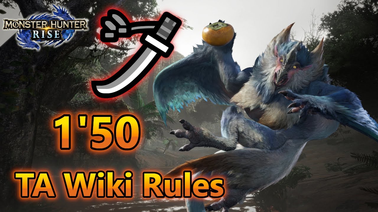 Bishaten Speedrun Longsword TA Wiki Rules Monster Hunter Rise (PC)