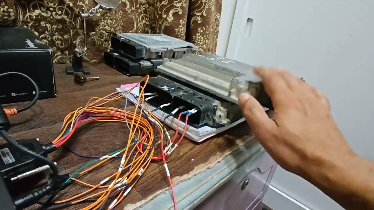 نسخ عقل جي ام GM E69 MED9.6.1 clone by multi prog