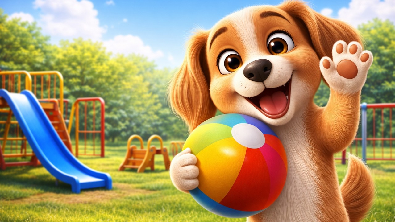 Cześć tu Nesia 🐶🎶 | Piosenka dla dzieci &ndash; Świat Dziecięcych Piosenek