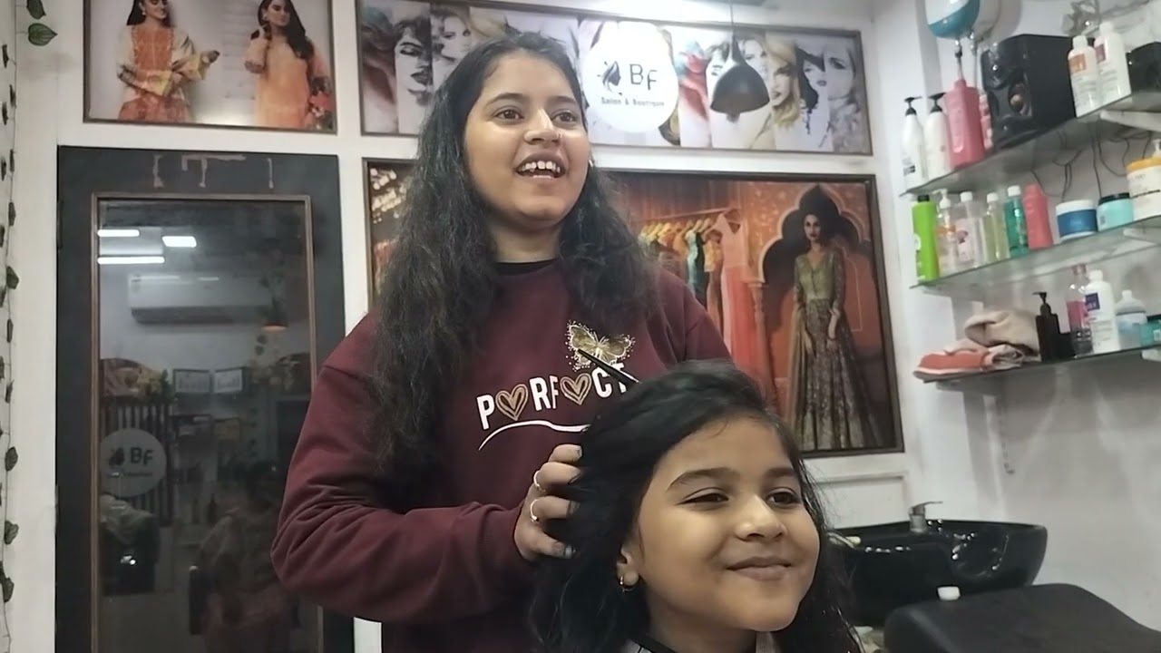 New blog#New hairstyle##Anisha 🙂# happy 