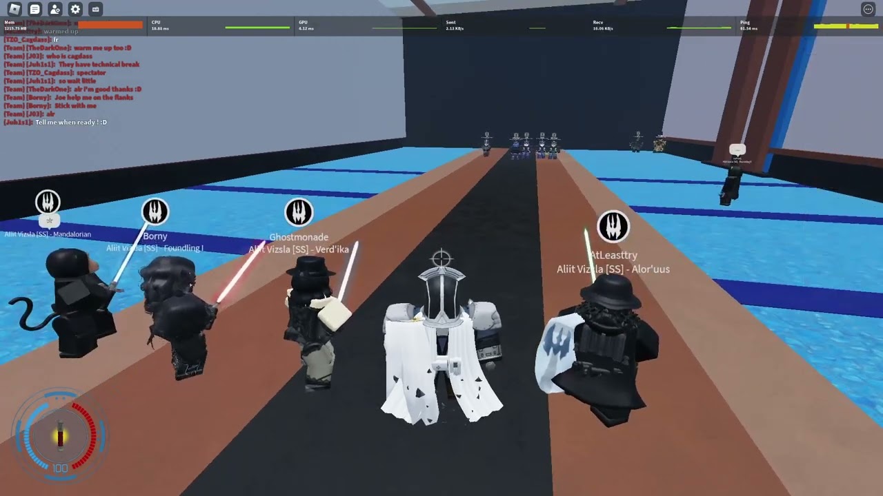 Aliit Vizsla vs SFTS | Saber Showdown, ROBLOX