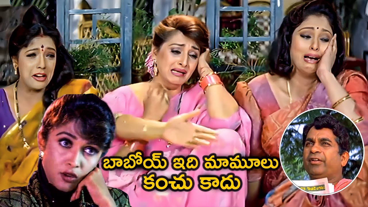బాబోయ్ ఇది మామూలు కంచు కాదు😂🤣| Ramya Krishna And Jayasudha Brahmanandam Comedy | Brahmanandam Comedy