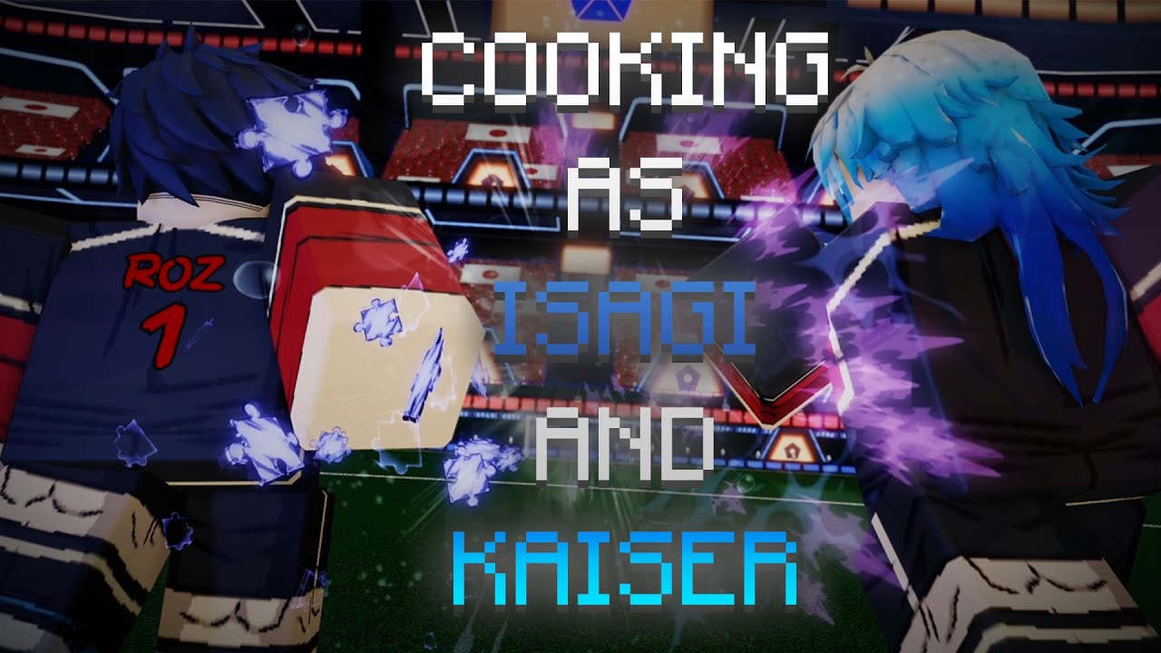 Cooking servers as Kaiser x Isagi in Azure latch