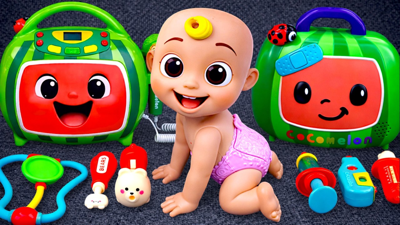 20 Minutes Satisfying with Unboxing COCOMELON Doctor Set, Pinkfong First Aid Toys | Fun Review Toys