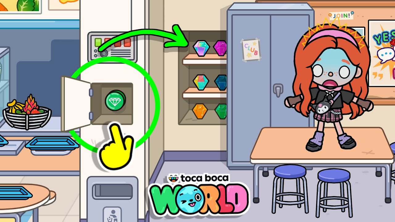 WOW! FOUND ALL THE SECRET DIAMONDS / TOCA BOCA / TOCA LISIA
