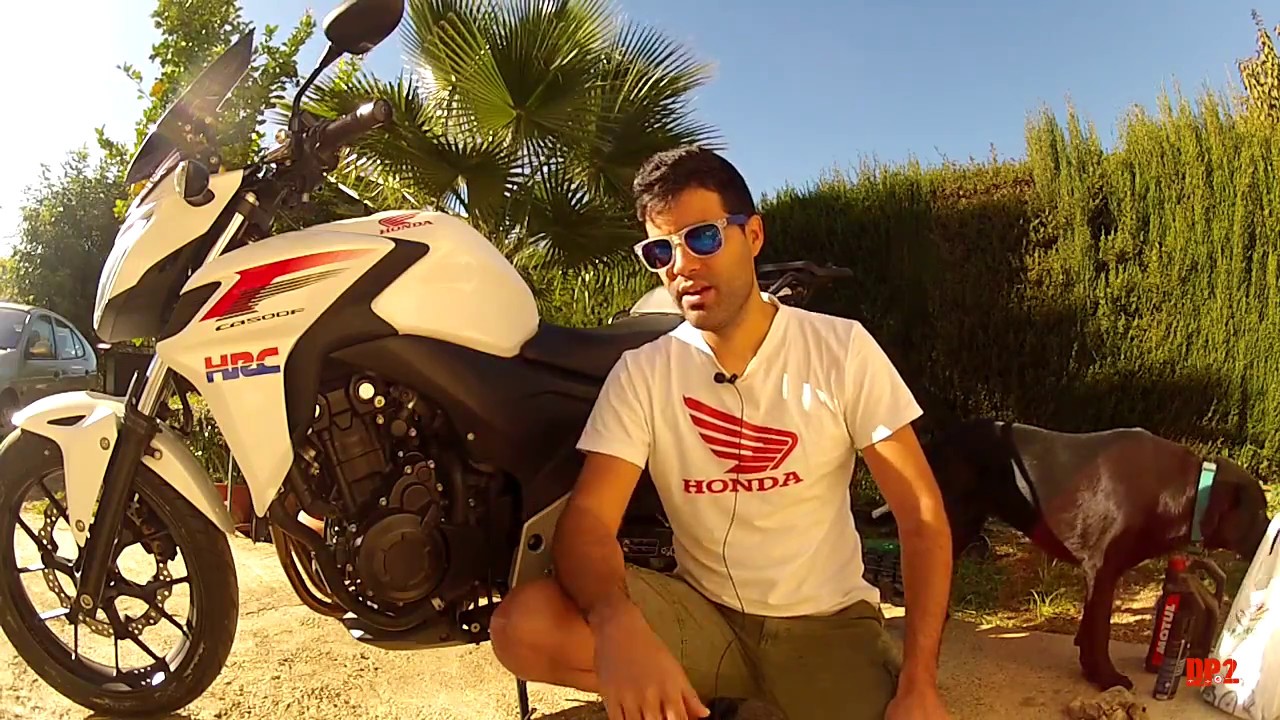 CAMBIO ACEITE Y FILTRO HONDA CB500F/X/R