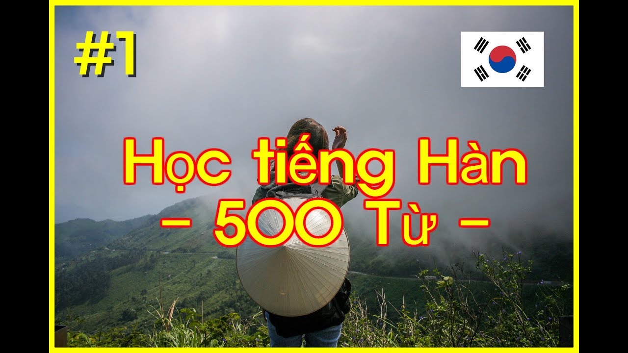 Học tiếng Hàn trong khi ngủ #1 | Các từ và cụm từ tiếng Hàn quan trọng nhất | Learn Korean