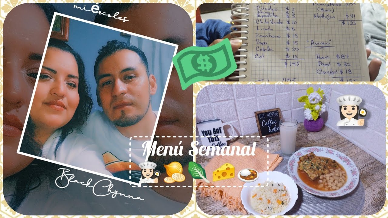 Primer Menú 🛒🥦🧅🧀👩🏻‍🍳#recetasfáciles #menu #cocina #receta #vidareal 