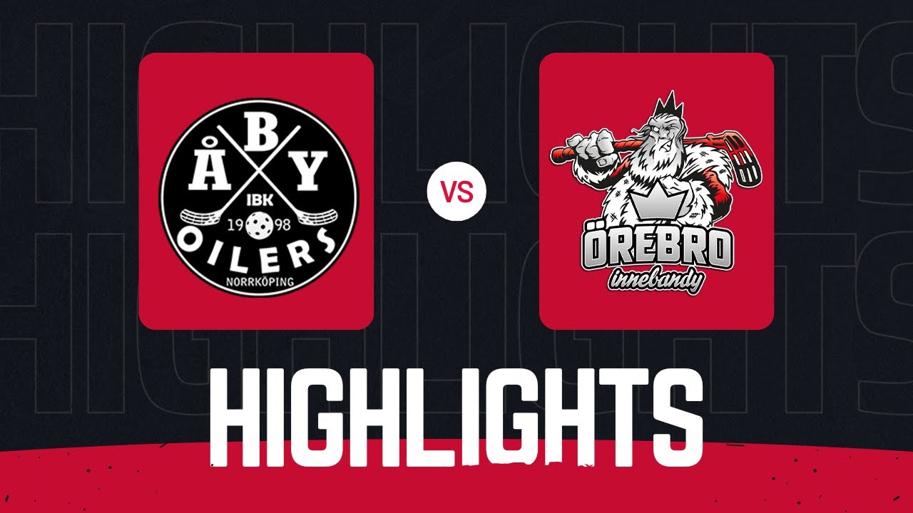 Highlights: Åby IBK - IBF Örebro