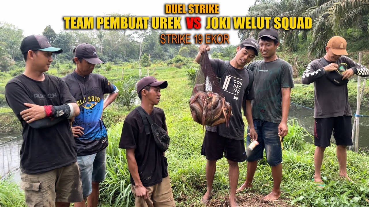 PERSAINGAN DUEL MANCING BELUT WELUT SQUAD VS PEMBUAT UREK