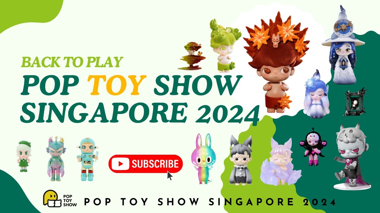Exclusive 3-Day Experience at Pop Toy Show Singapore 2024 | Premium Access & First Launches! 🎟️✨