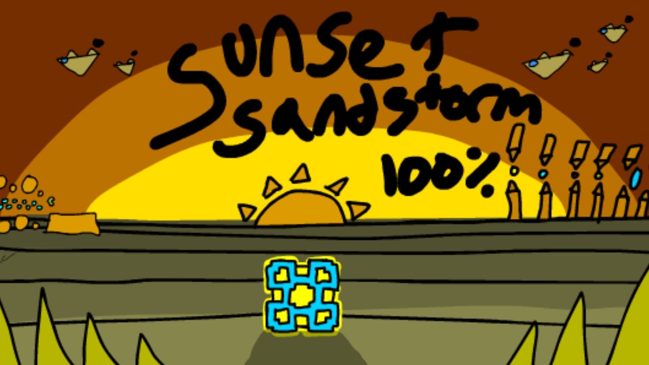 [NEW HARDEST] SUNSET SANDSTORM 100% // 26K ATTEMPTS