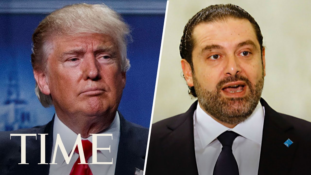 President Donald Trump And Lebanese Prime Minister Saad Hariri Give Joint Press Conference | TIME