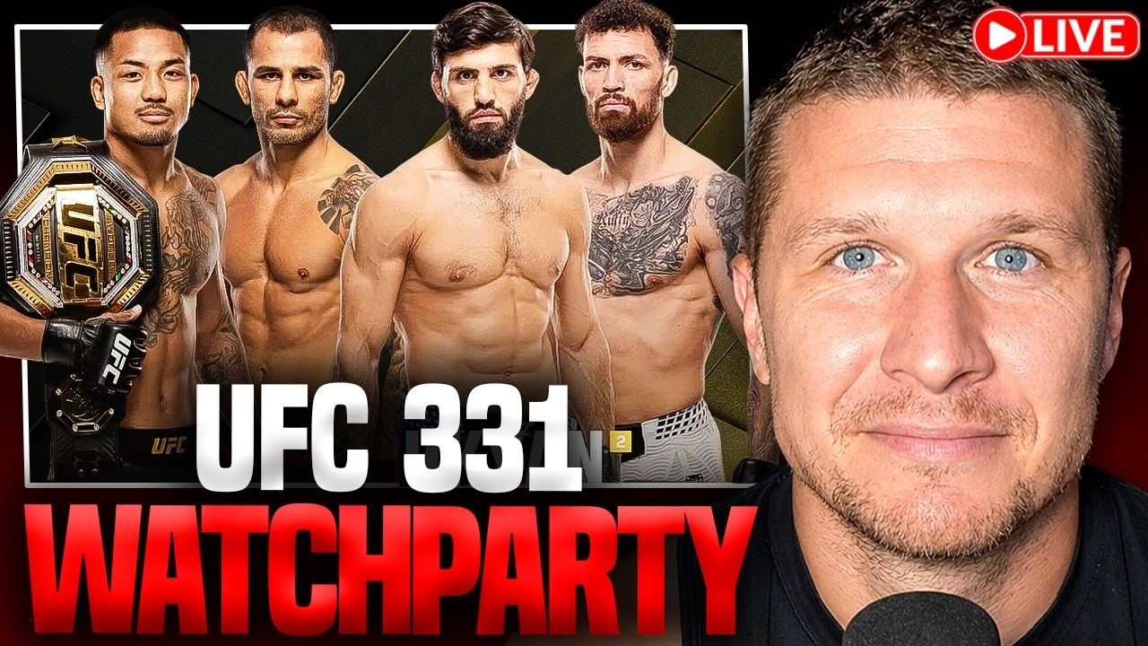 Joshua Van vs Alexandre Pantoja UFC 331 LIVESTREAM WATCH PARTY!!