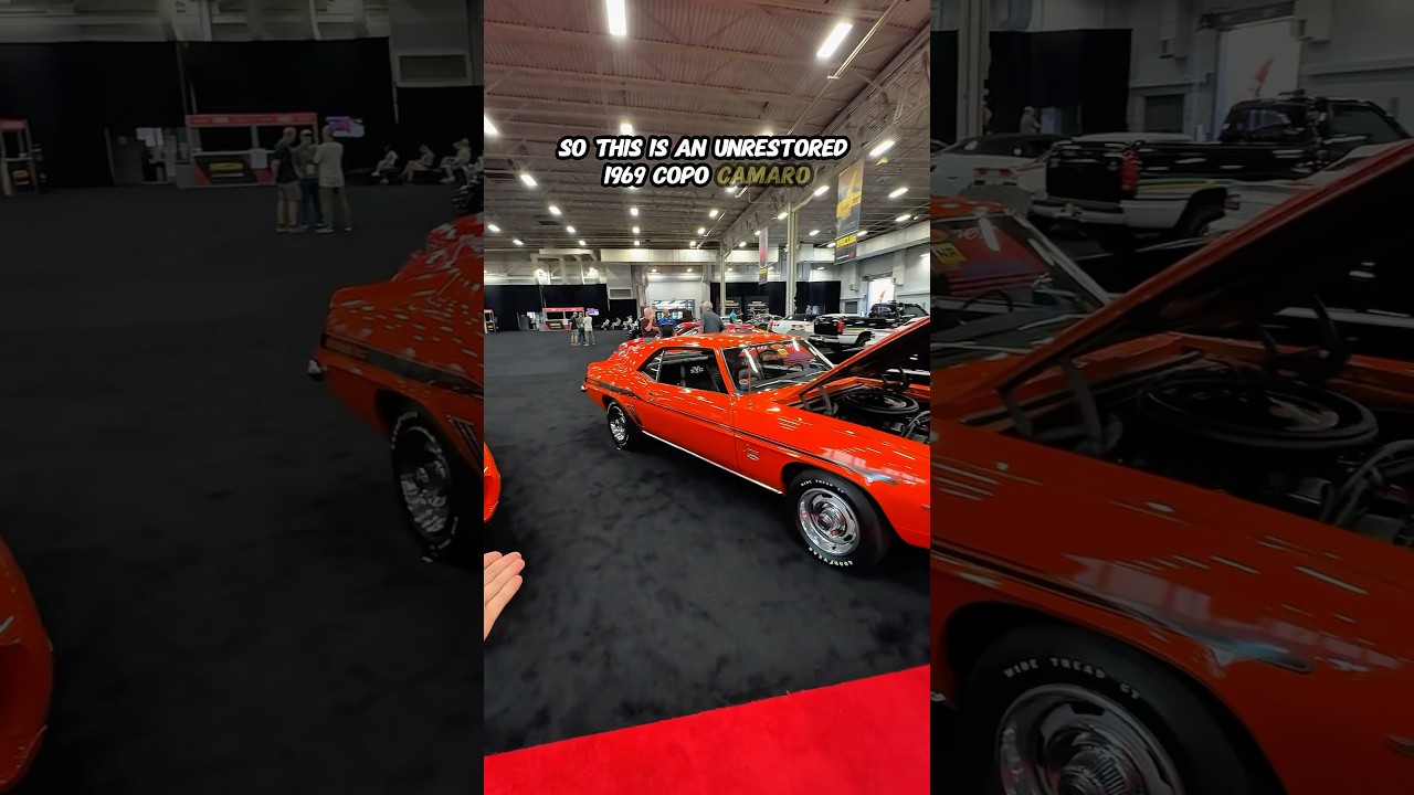 Unrestored Yenko 1969 Chevrolet Camaro COPO
