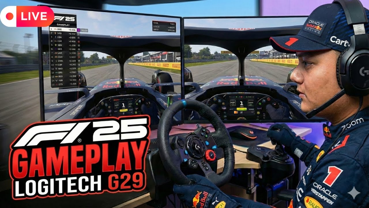 🏎️ F1 25 LIVE | Indian Driver 🇮🇳 | Race & Chill Chat5 on Logitech G29 Steering Wheel