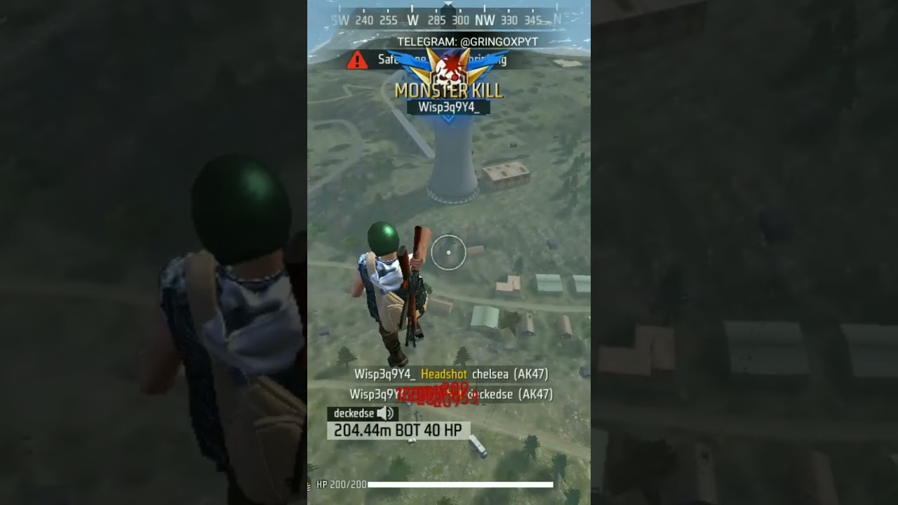 Free fire car flying hack || Gringo xp || v44 || #king69ff #shorts #hackff