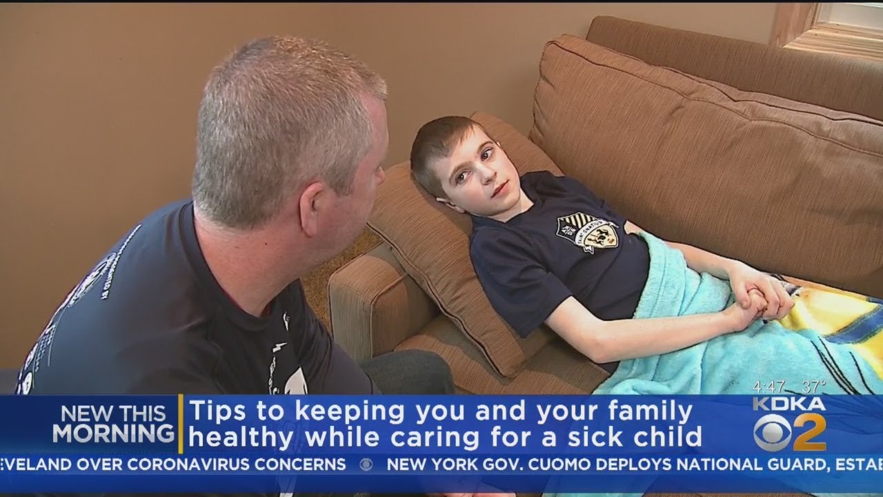 Staying Healthy When Caring For A Sick Child