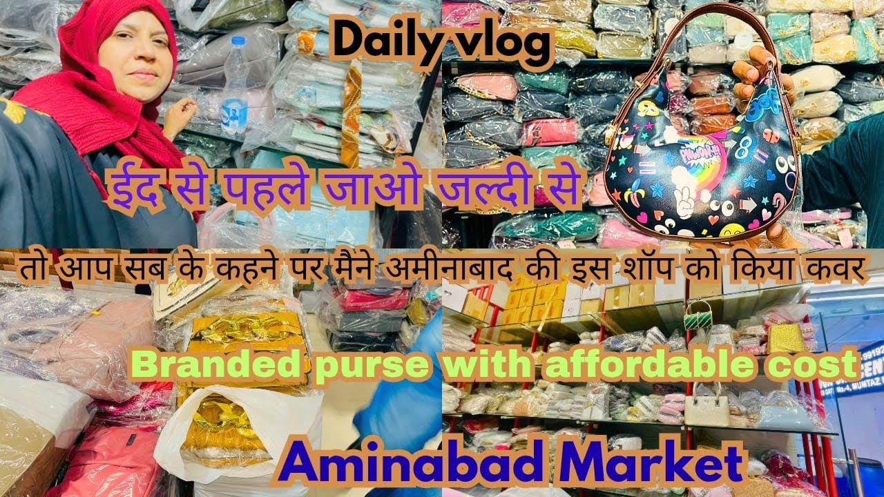 200 Rs. purse holesale deal Aminabad market lko.#purse #handbags #aminabad 