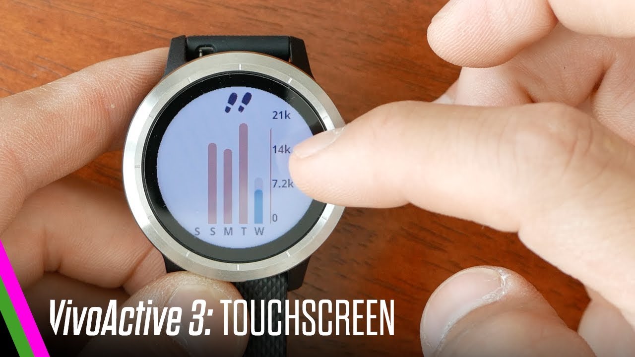 VivoActive 3 Review - Touchscreen, SideSwipe, Software + Interface TUTORIAL (EP2)