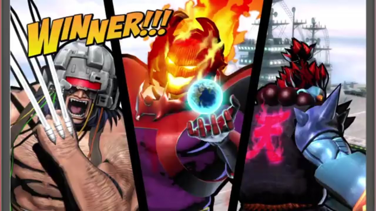Ultimate Marvel VS Capcom 3 Dormammu Alt., Wolverine Alt., Akuma Alt. In Arcade Mode