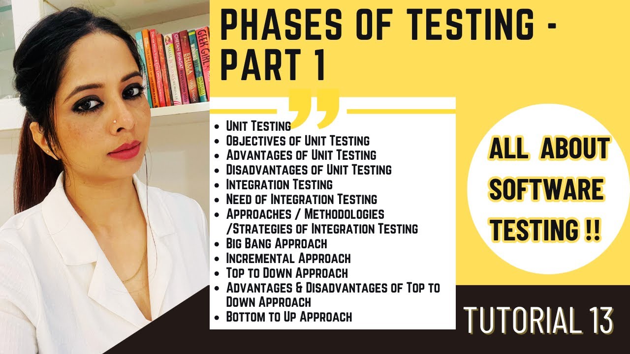 Levels of Testing| Unit & Integration Testing |Top-to-Down Approach| Bottom-to-Up Approach |Big Bang