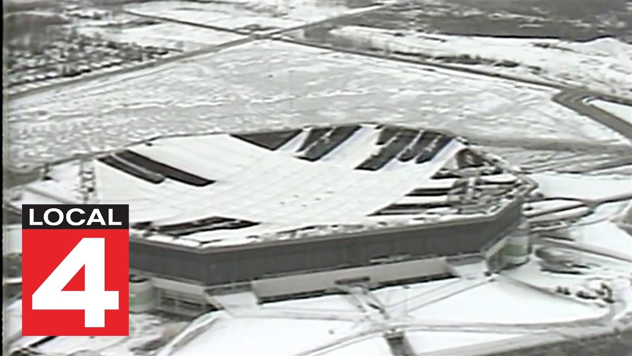 From the Vault: When the Pontiac Silverdome roof collapses in 1985