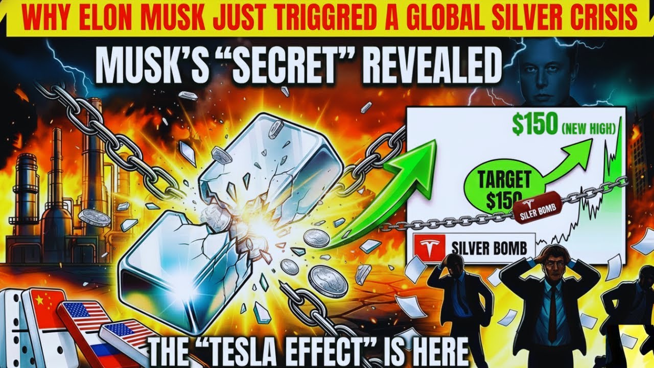 Why Elon Musk Just Triggered a Global Silver Crisis