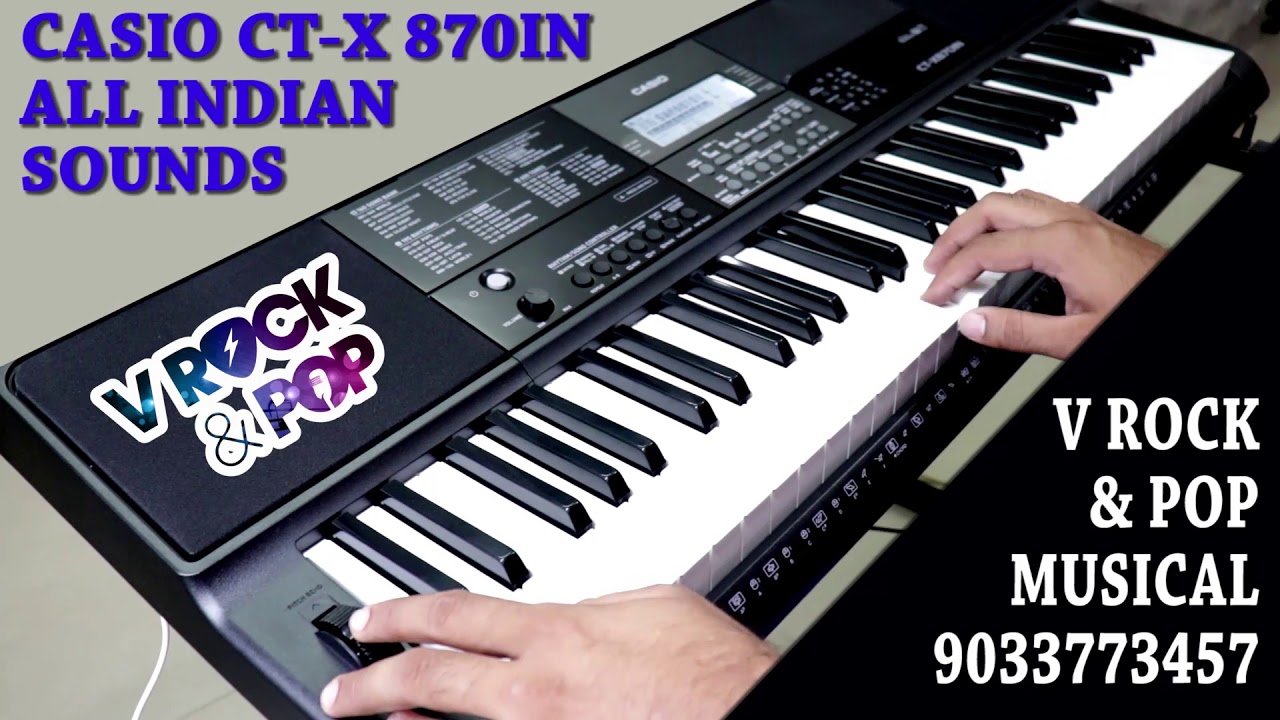 CASIO CTX 870IN INDIAN TONES