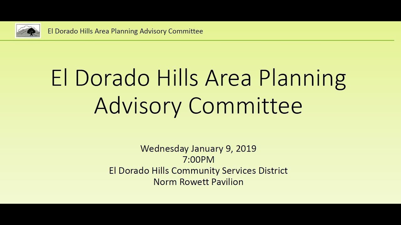 EDH APAC January 9, 2019 Meeting