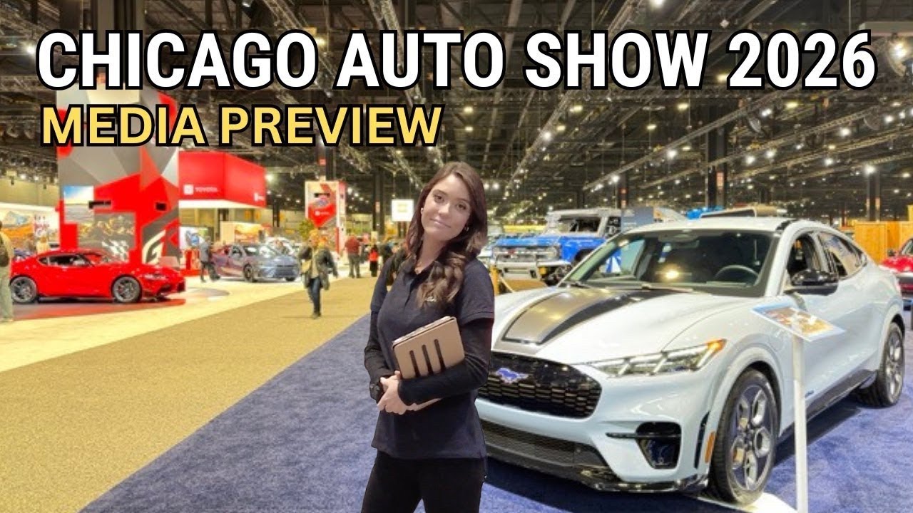 LIVE Chicago Auto Show 2026 Media Preview (February 6, 2026) No Talking