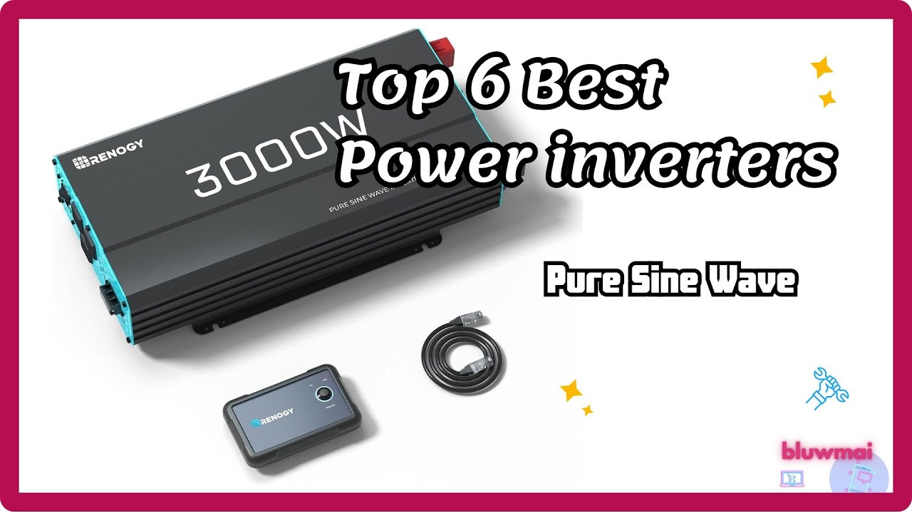 ⚡🔌 TOP 6 Best POWER INVERTERS Pure sine Wave to buy on Amazon [2025] ✅ GOOD【Home / Van / Truck】