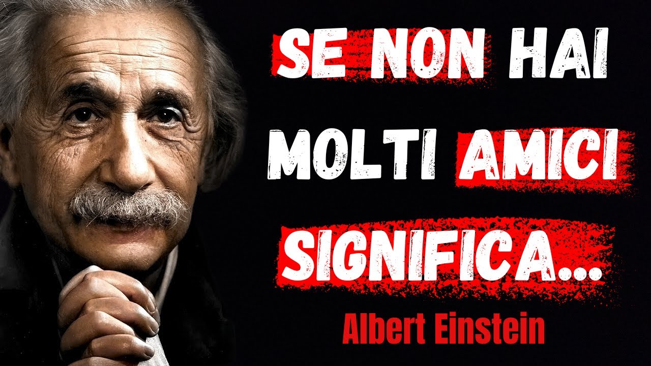 Le Più Potenti Citazioni Di Albert Einstein