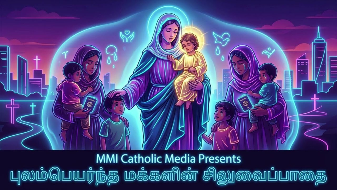 Migrants Way of the Cross  #MigrantsWayOfTheCross #JourneyWithJesus #TamilCatholic #HopeInSuffering