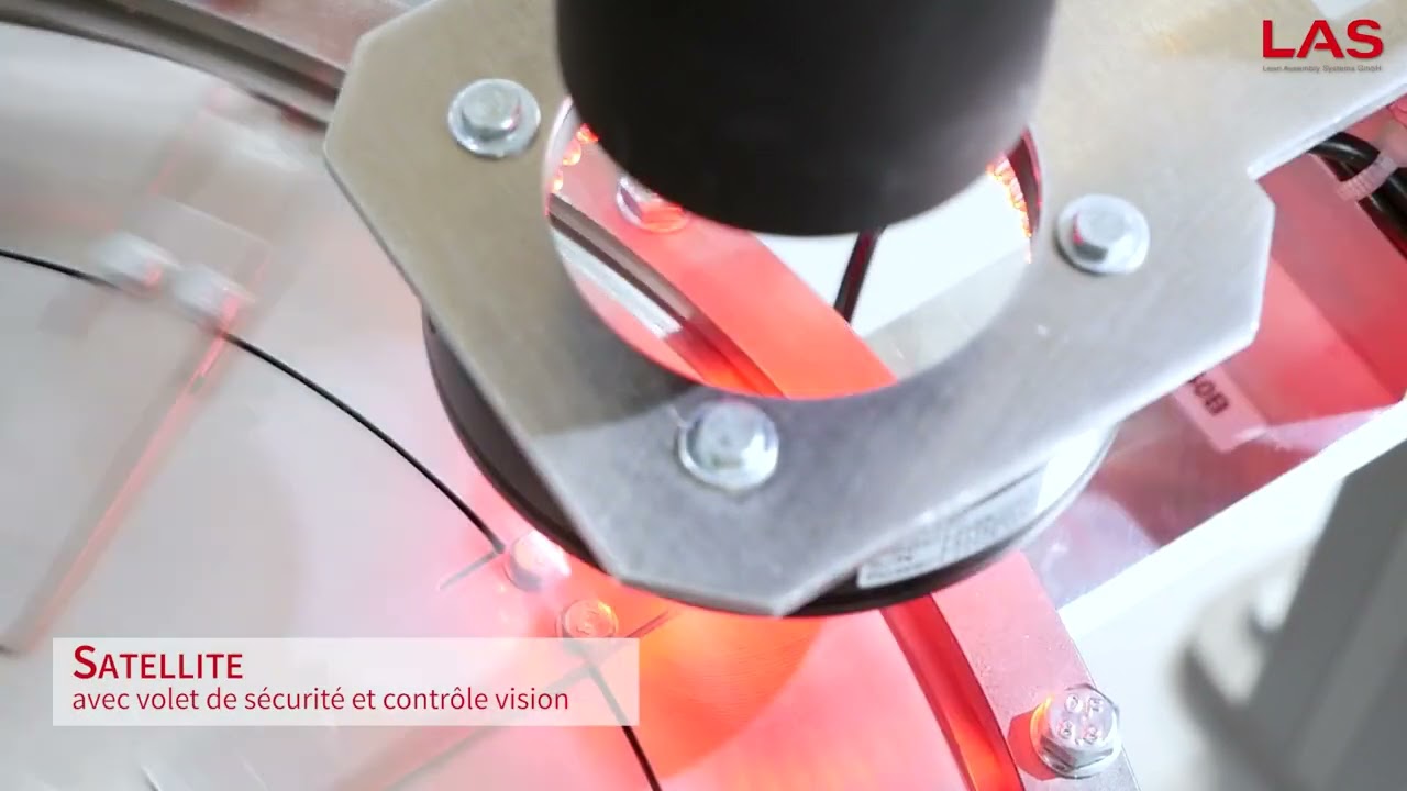 Assemblage de bouchons compte-gouttes &ndash; Machine &agrave; cames haute cadence