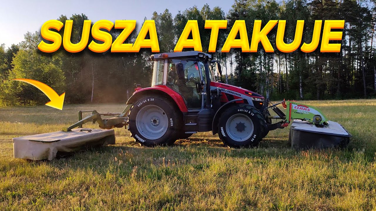 Susza i Zbiór traw 2023 Vlog #6