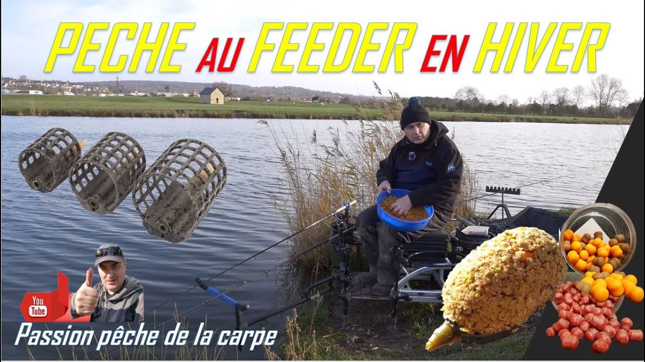 🎥 Pêche au feeder en Hiver  dans le domaine public 🥶🤟💪