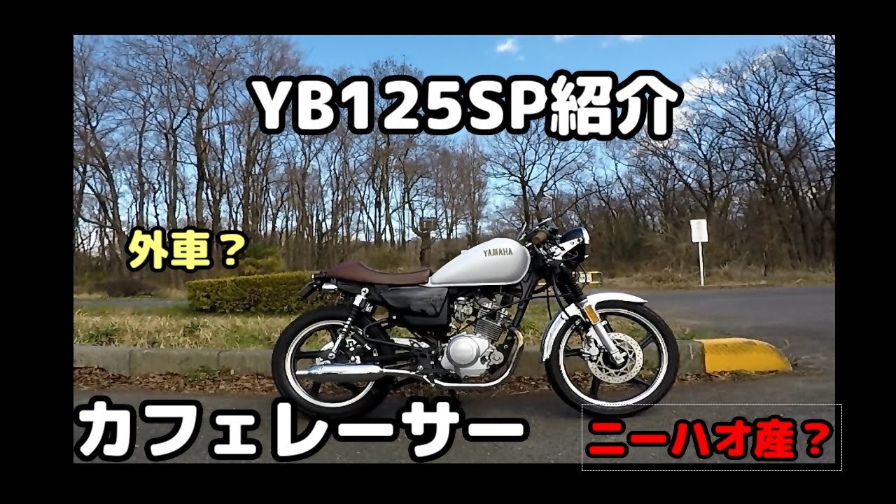 YB125SPカスタム紹介